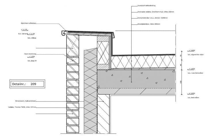 Stap 6. Bouwvoorbereiding - detailtekening