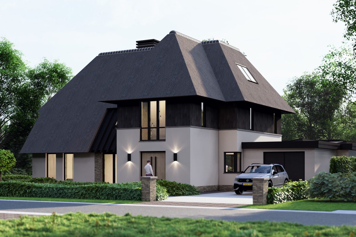 Modern klassieke villa ontwerp door Lichtenberg Exclusieve Villabouw