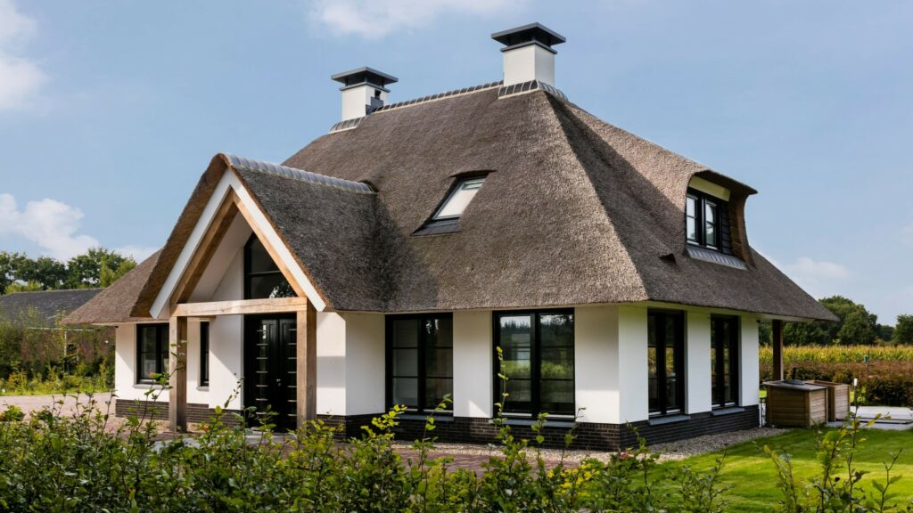 villa gebouwd in landelijke omgeving Lichtenberg Villabouw