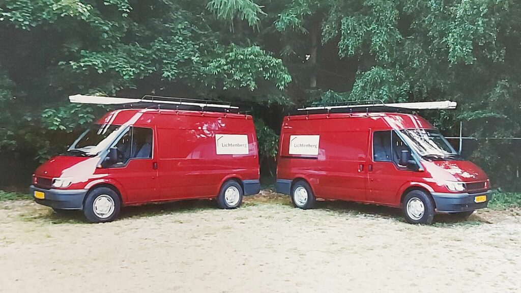 Geschiedenis oude bussen lichtenberg villabouw bouwbedrijf